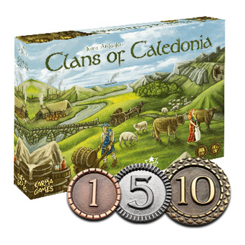 Moedas & Co - Clans of Caledonia
